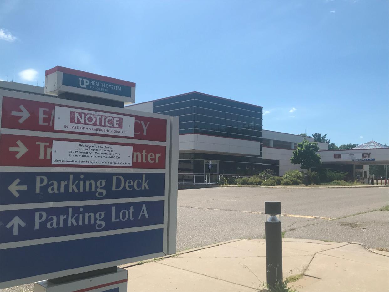 The former Marquette General Hospital sits right next to Northern Michigan University. Its redevelopment is being helmed by the school's foundation.