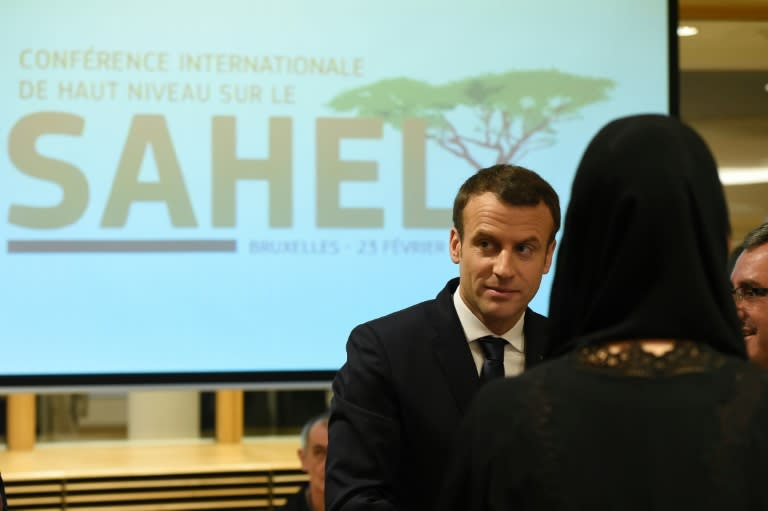 France's President Emmanuel Macron said there was "a collective realisation" about the importance of the Sahel