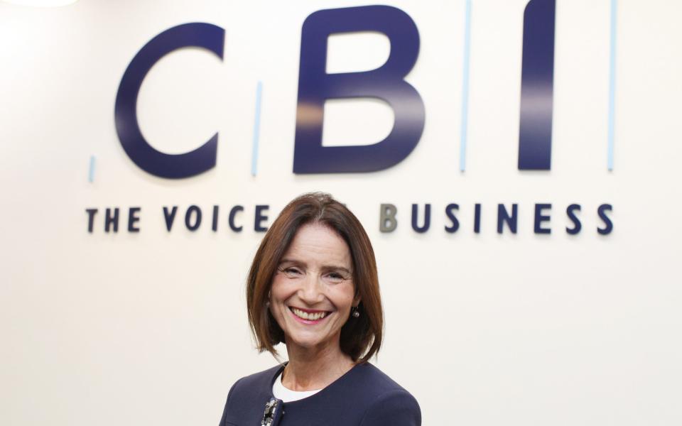 CBI director-general Carolyn Fairbairn  - JANE MINGAY