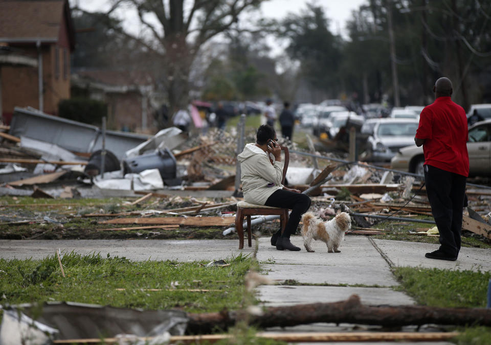 Tornadoes touch down in southern Louisiana