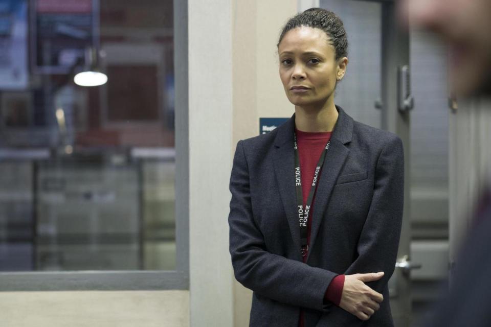 TV gold: Thandie Newton as Detective Chief Inspector Roz Huntley in Line of Duty (BBC)