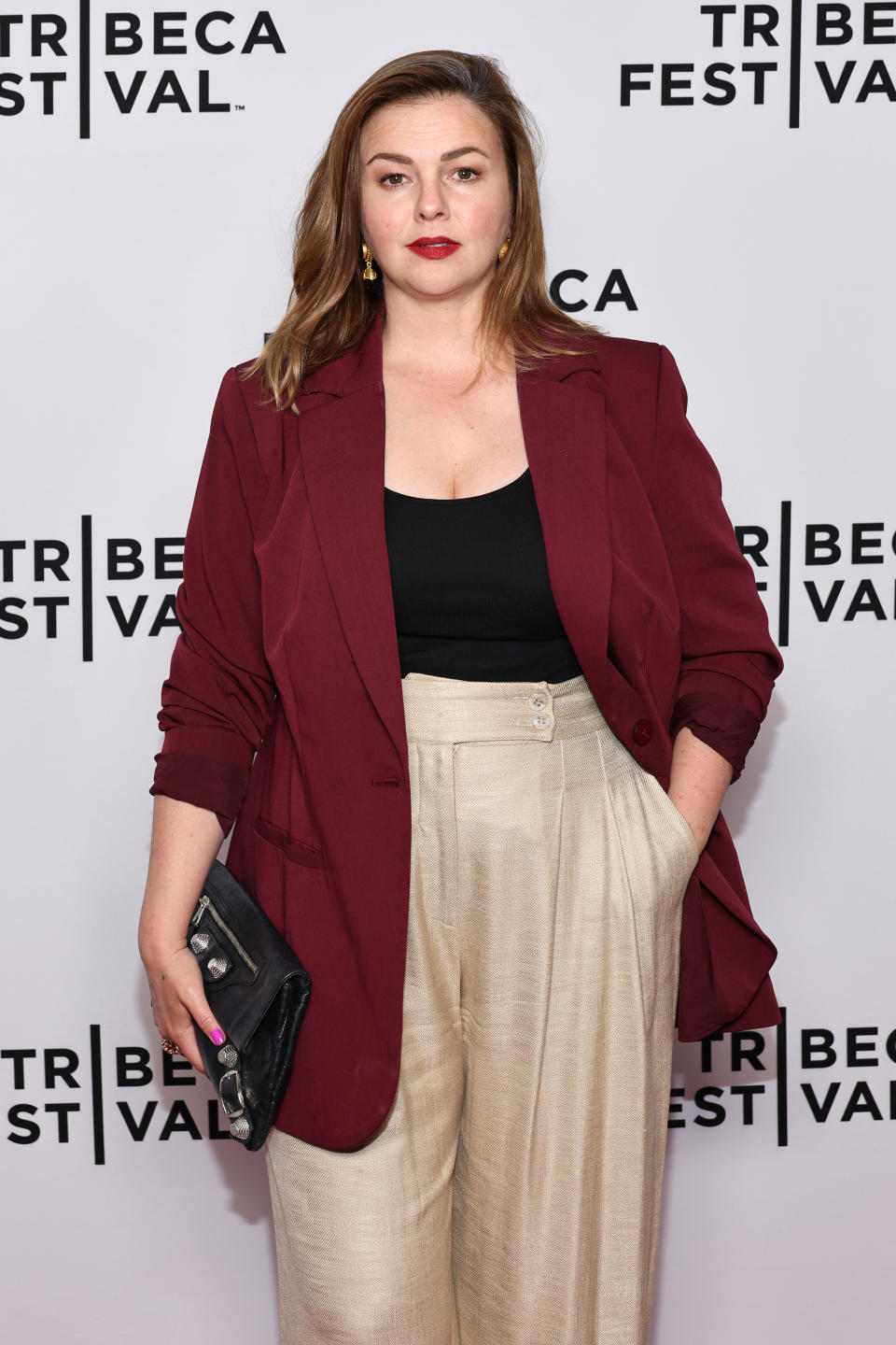 Closeup of Amber Tamblyn