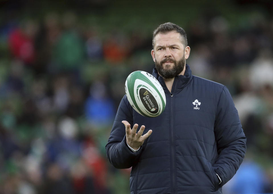 Ireland rugby coach Andy Farrell to lead British and Irish Lions on ...