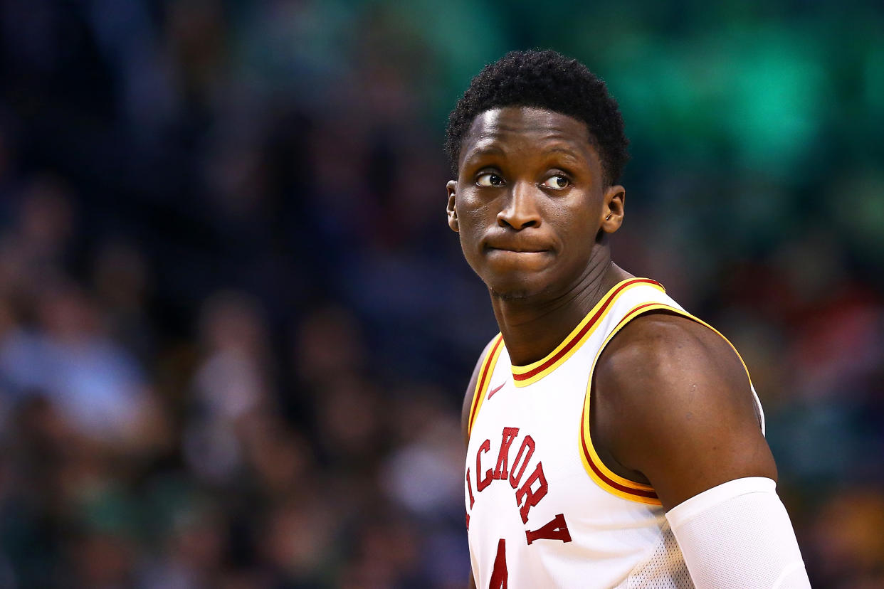 Victor Oladipo is reportedly keen on leaving the Indiana Pacers in 2021. (Adam Glanzman/Getty Images)