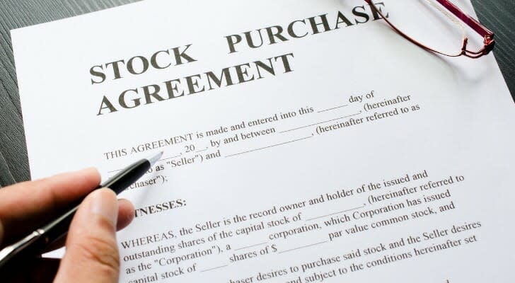 Stock purchase agreement