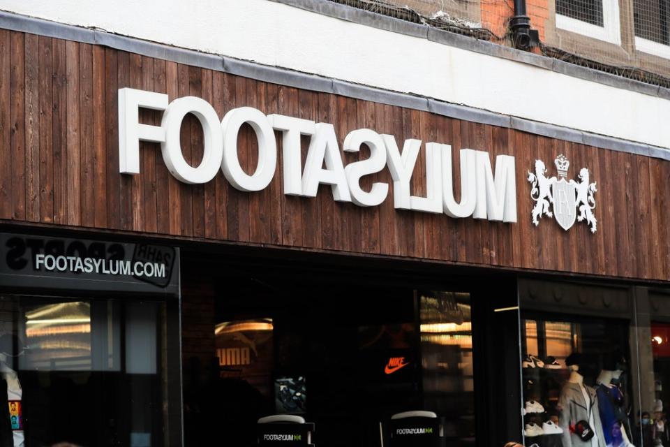 JD Sports first agreed to buy Footasylum in March 2019 (Mike Egerton/PA) (PA Archive)