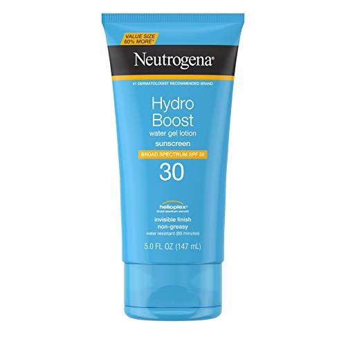 4) Neutrogena Hydro Boost Water Gel Sunscreen Lotion SPF 50