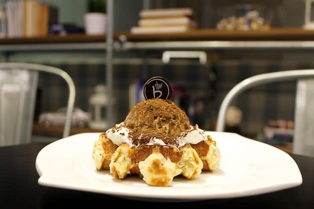 Caffe Bene singapore korean Waffle