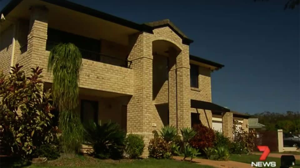 Shamim Akhter installed the security cameras into his mansion six months ago. Photo: 7 News