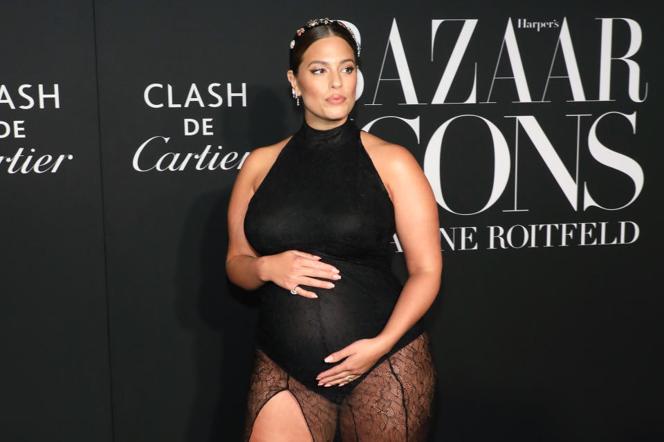 NEW YORK, NEW YORK - SEPTEMBER 06: Ashley Graham attends the 2019 Harper ICONS Party at The Plaza Hotel on September 06, 2019 in New York City. (Photo by Taylor Hill/FilmMagic)