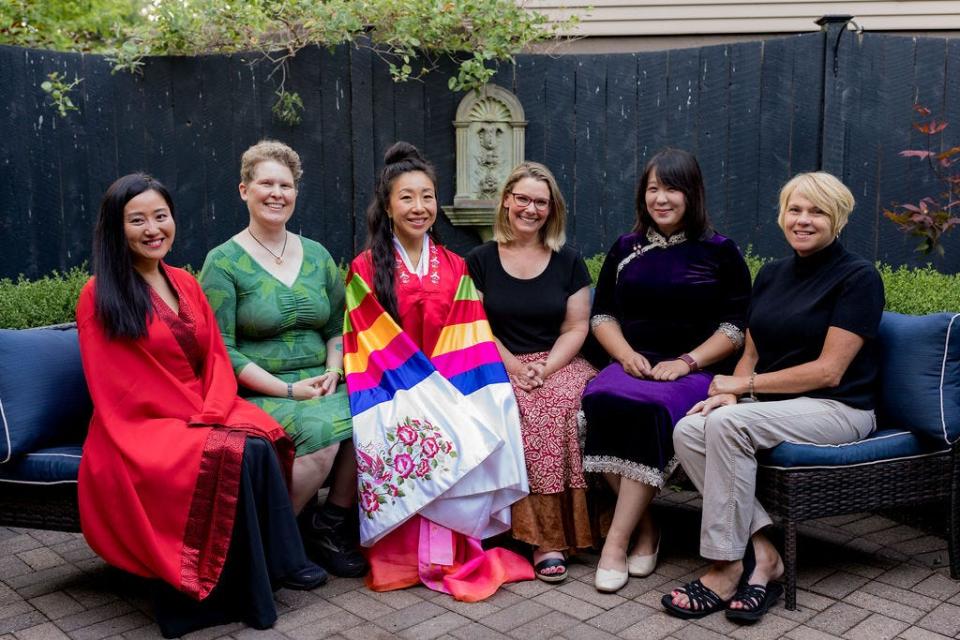 Pictured is the N.E.W. Dragon Boat Festival Planning Committee, also known as “The Dragon Ladies,” from left: Lindsay Roake, vice president of Northeast Wisconsin Chinese Association; AnnMarie Johnson; Angie Lee; Greta Lax; Fanni Xie, president, NEWCA; and Beth Roberts.