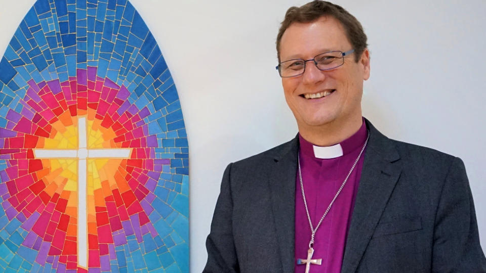 The Lord Bishop of Leicester, the Right Reverend Martyn Snow