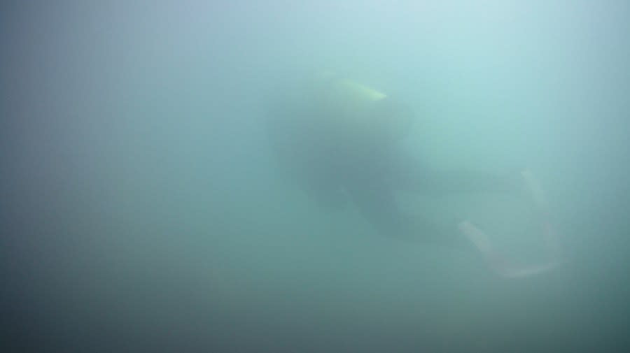 A News 8 crew joins scuba divers exploring a shipwreck on Lake Michigan near Pentwater. (Sept. 7, 2022)