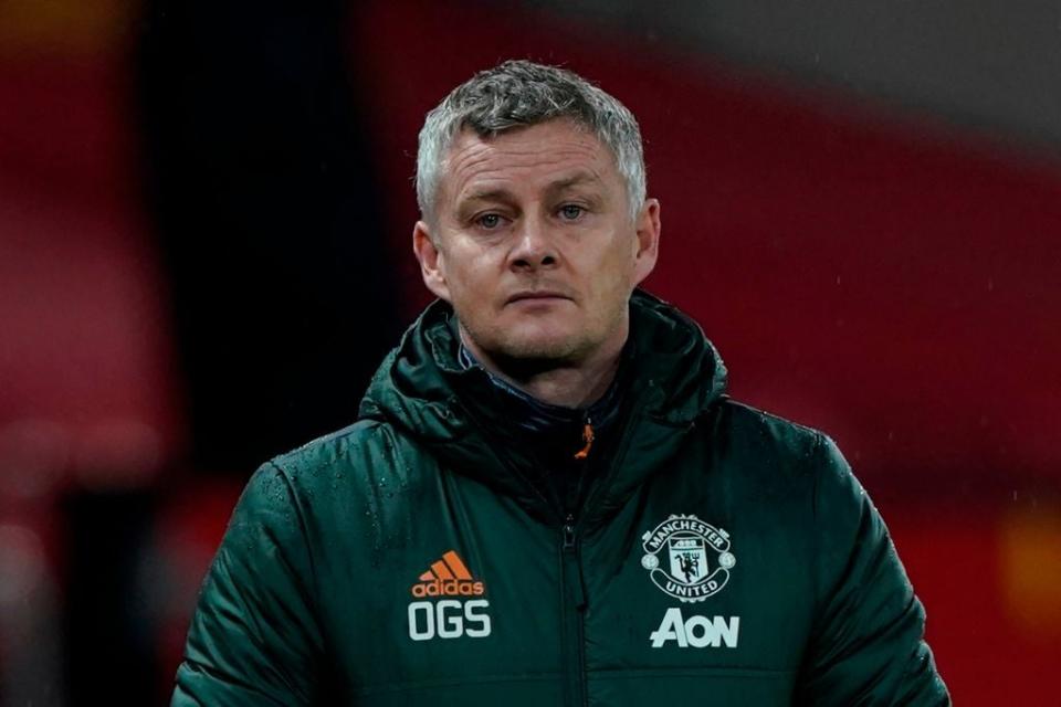 Manchester United’s manager Ole Gunnar Solskjaer (POOL/AFP via Getty Images)