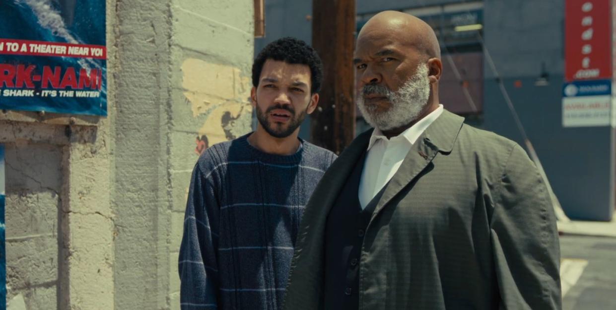 justice smith, david alan grier, the american society for magical negroes trailer
