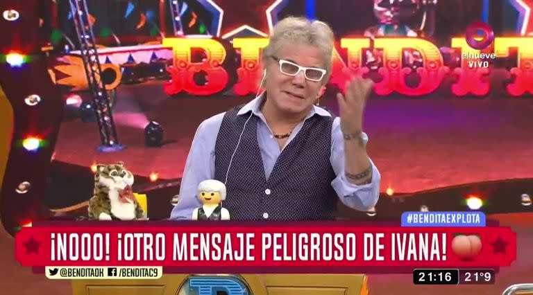 Beto Casella y su clásico ciclo Bendita, uno de los pilares de elnueve