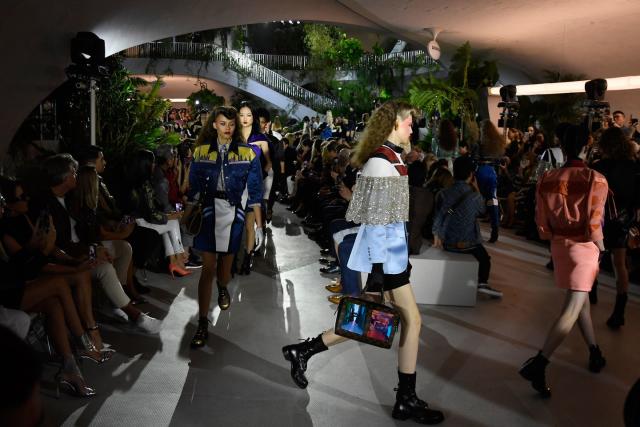 Louis Vuitton Turned JFK Airport Into a Fashion Runway