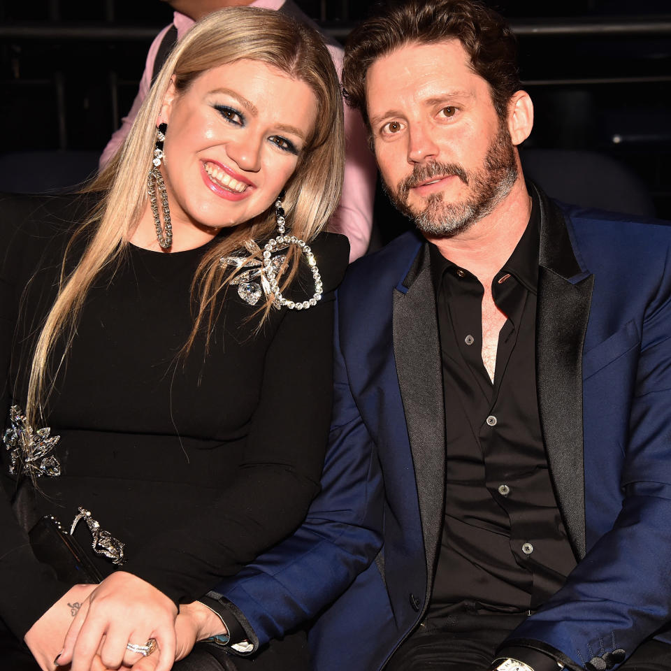 Kelly Clarkson and Brandon Blackstock (Jeff Kravitz / FilmMagic)