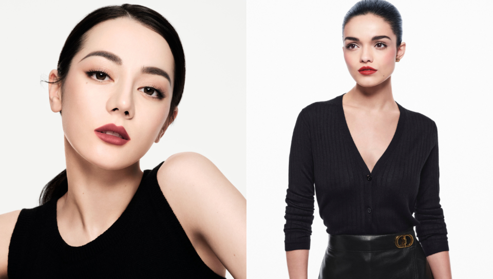 Dior announces two new ambassadors, Dilraba Dilmurat and Rachel Zegler. (PHOTO: Dior)