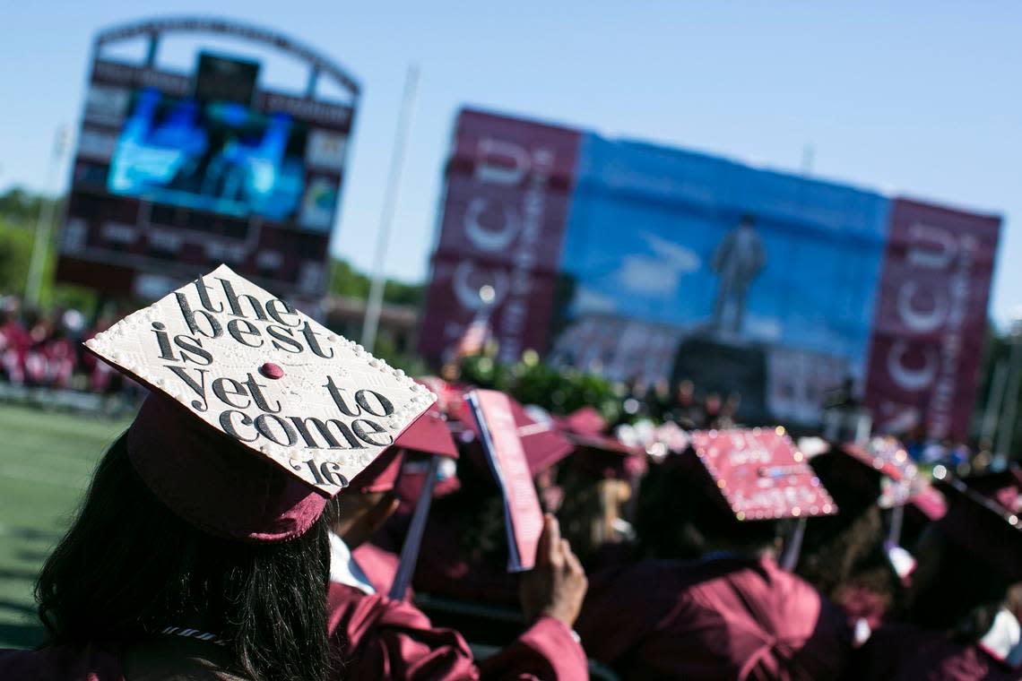 NC Central University commencement in 2016.