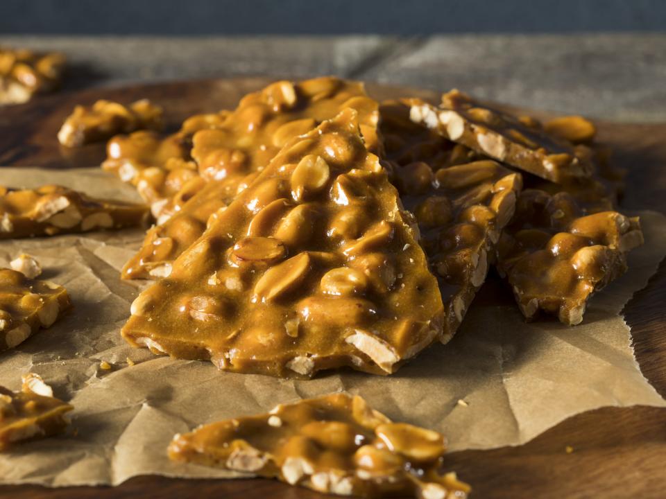 peanut brittle