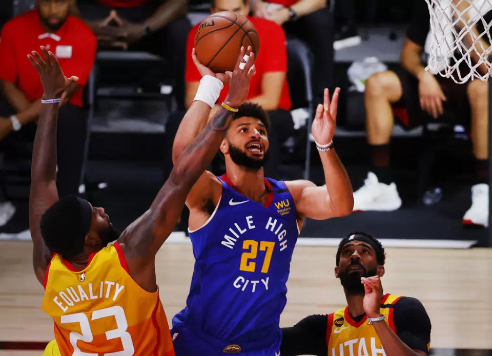 金塊主控莫瑞(Jamal Murray)回歸。法新社