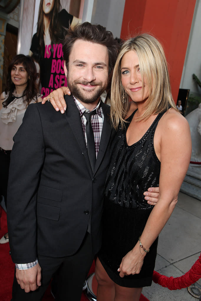 Horrible Bosses 2011 LA Premiere Charlie Day Jennifer Aniston