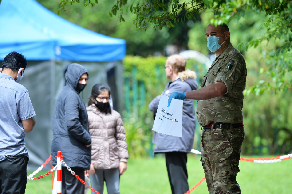 A new Covid Testing Site has been set up in Spinney Hill Park in East Leicester due to a recent spike in Covid cases in the area