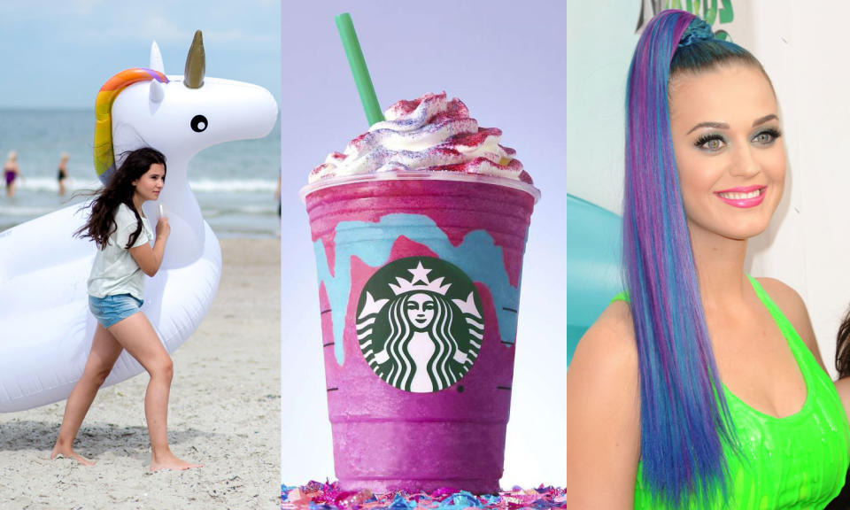 Float, Starbucks Frap, Katy Perry