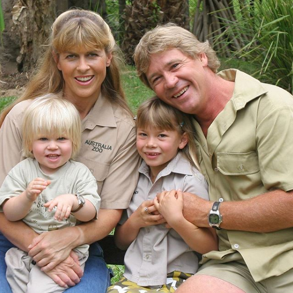 He passed away in 2006 after being struck in the heart by a stingray barb. Source: Instagram/BindiIrwin