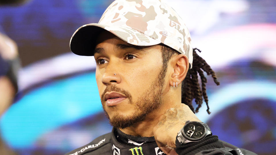 Lewis Hamilton has made a candid admission about the state of his mental health on Instagram. (Photo by Irwen Song ATPImages/Getty Images)