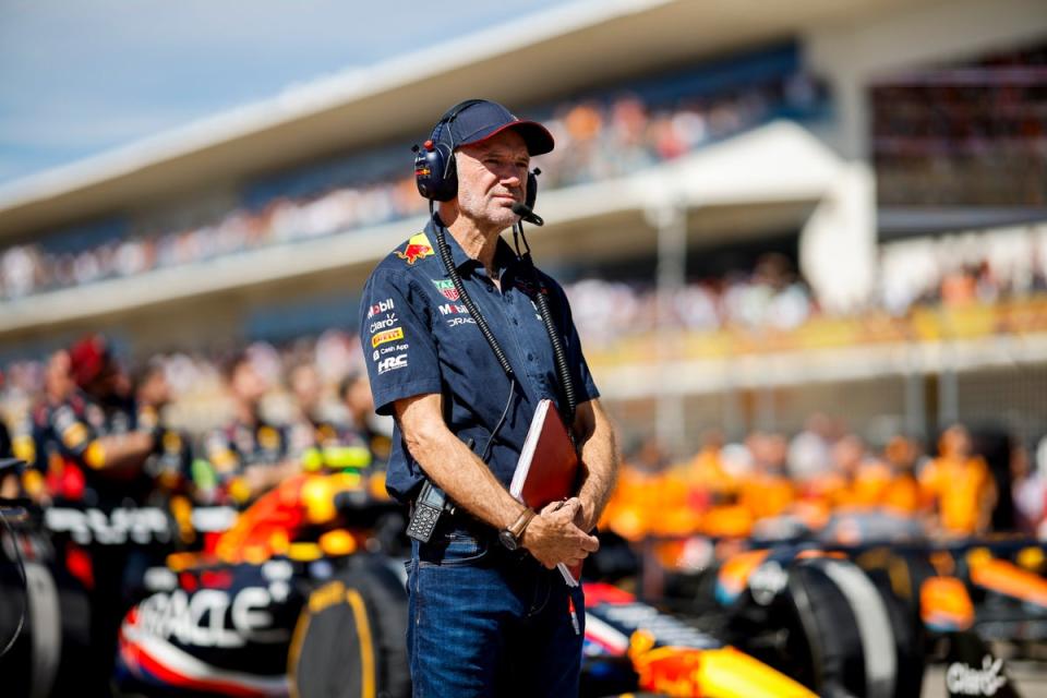Adrian Newey looks set to leave Red Bull after 18 years at the team (Getty Images)