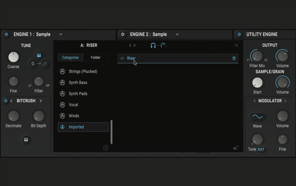 Creating filters, reverses, risers and pads 8