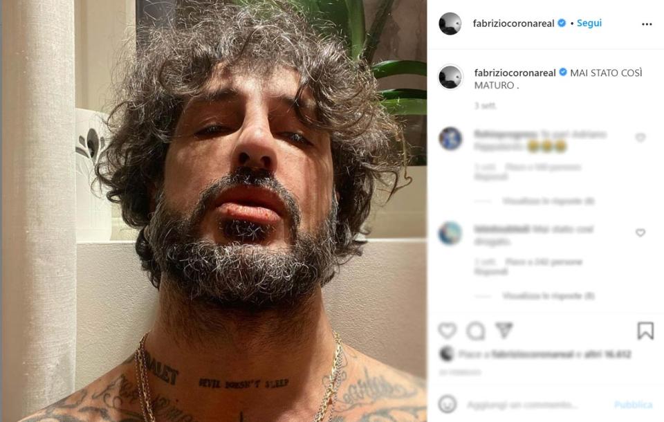 Fabrizio Corona (Instagram)