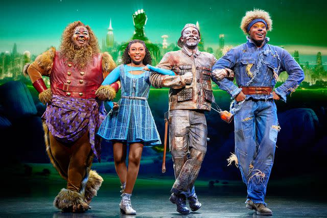 <p>Jeremy Daniel</p> Kyle Ramar Freeman as Lion, Nichelle Lewis as Dorothy, Phillip Johnson Richardson as Tinman, Avery Wilson as Scarecrow