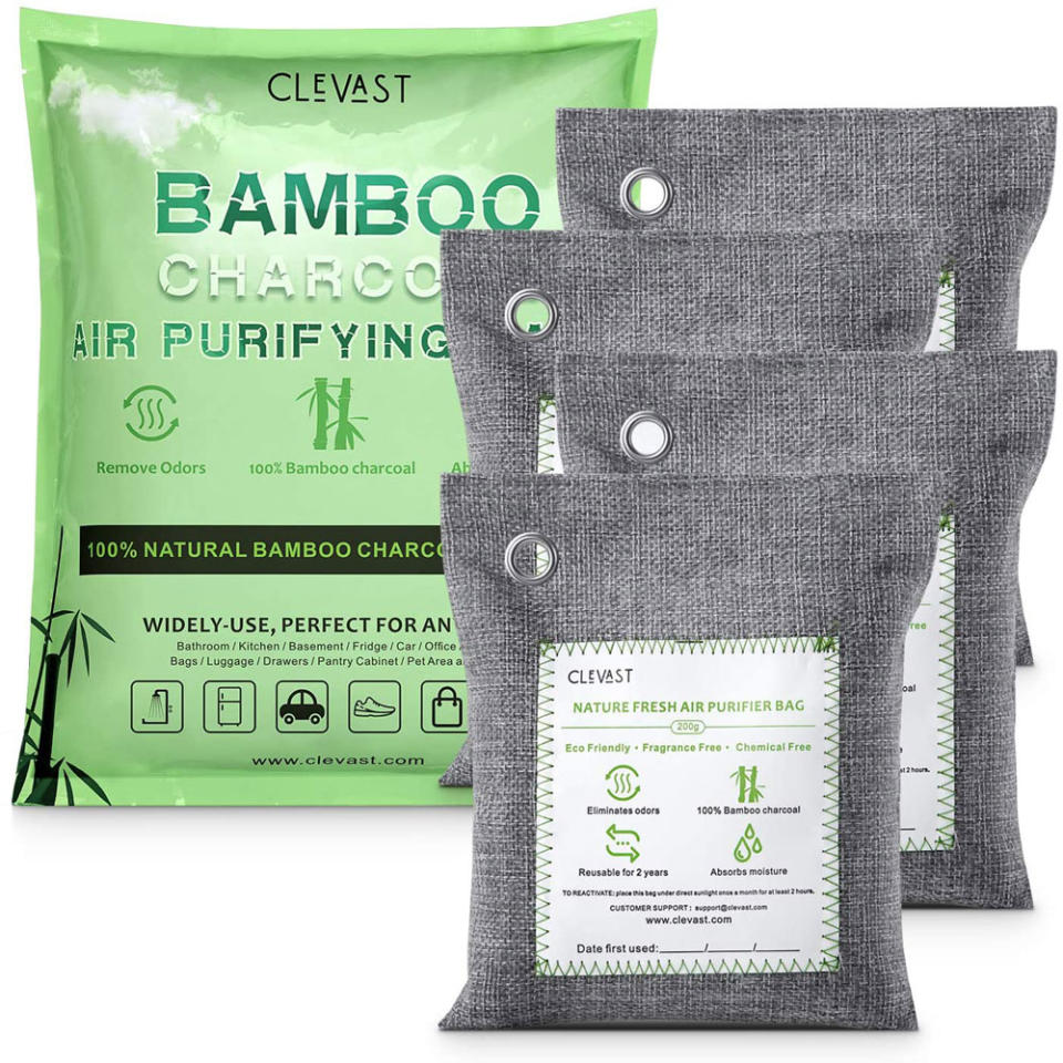 CLEVAST bamboo charcoal air purifying bags