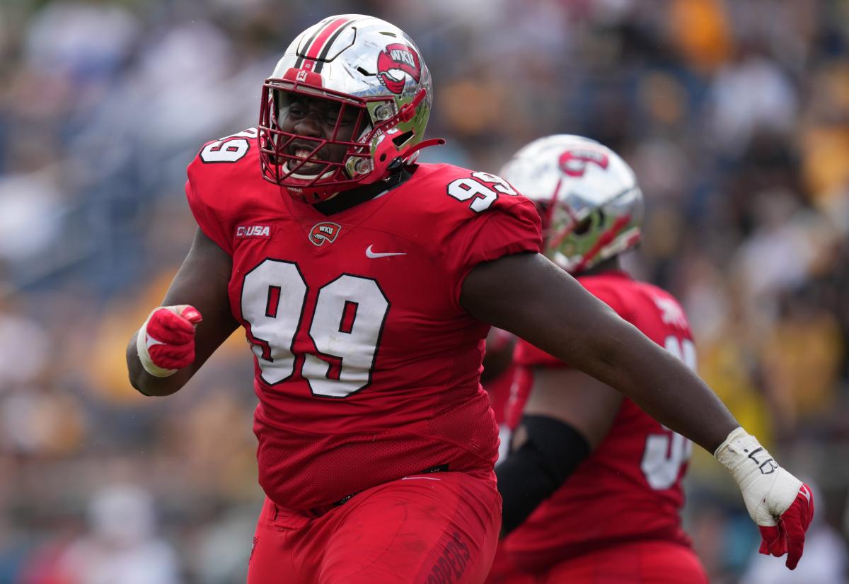 Detroit Lions pick Western Kentucky DT Brodric Martin in Round 3 of NFL