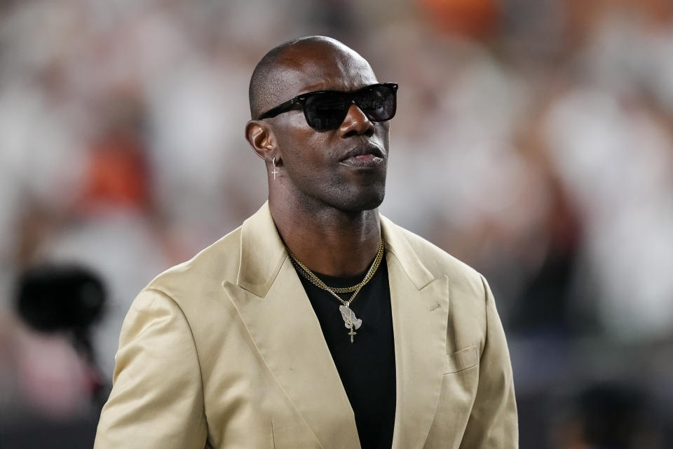 Terrell Owens did not need medical attention after the incident in Southern California. 