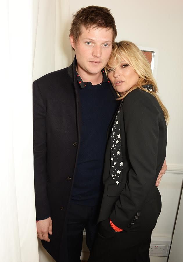 Kate Moss and Count Nikolai von Bismarck.