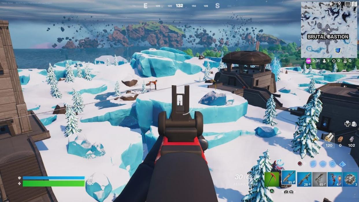  First-person mode Fortnite 