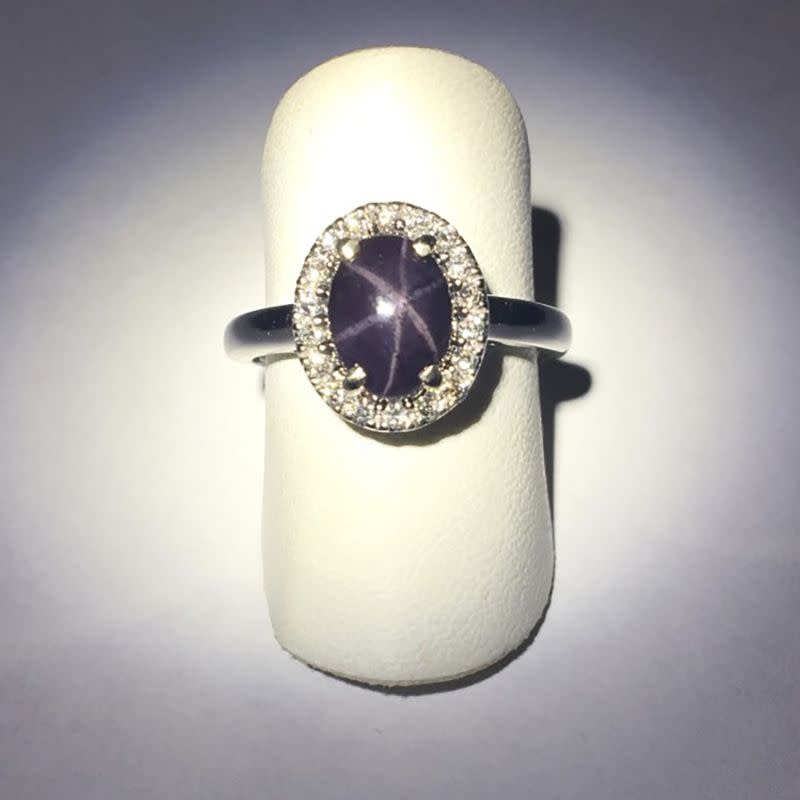 Star Garnet Fancy Ring, Stewart's Gem Shop