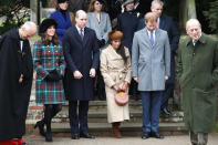 Lat year was a particularly historic years for the royals at Sandringam, as it was Meghan Markle’s first time attending. Photo: Getty Images