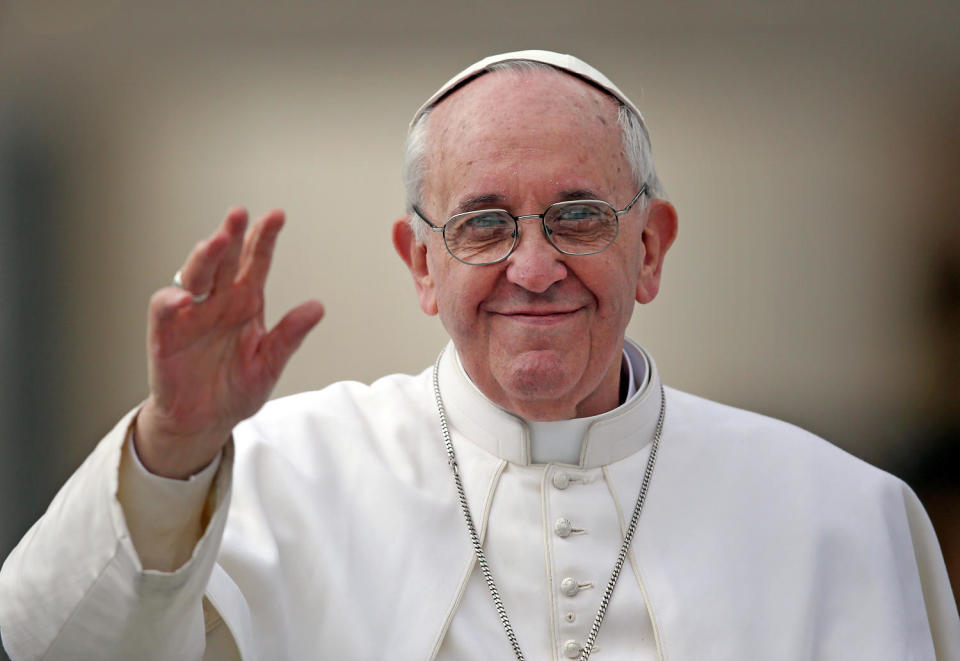 Pope Francis at St Peter's Square on March 27, 2013 in Vatican City, Vatican. (Christopher Furlong / Getty Images)