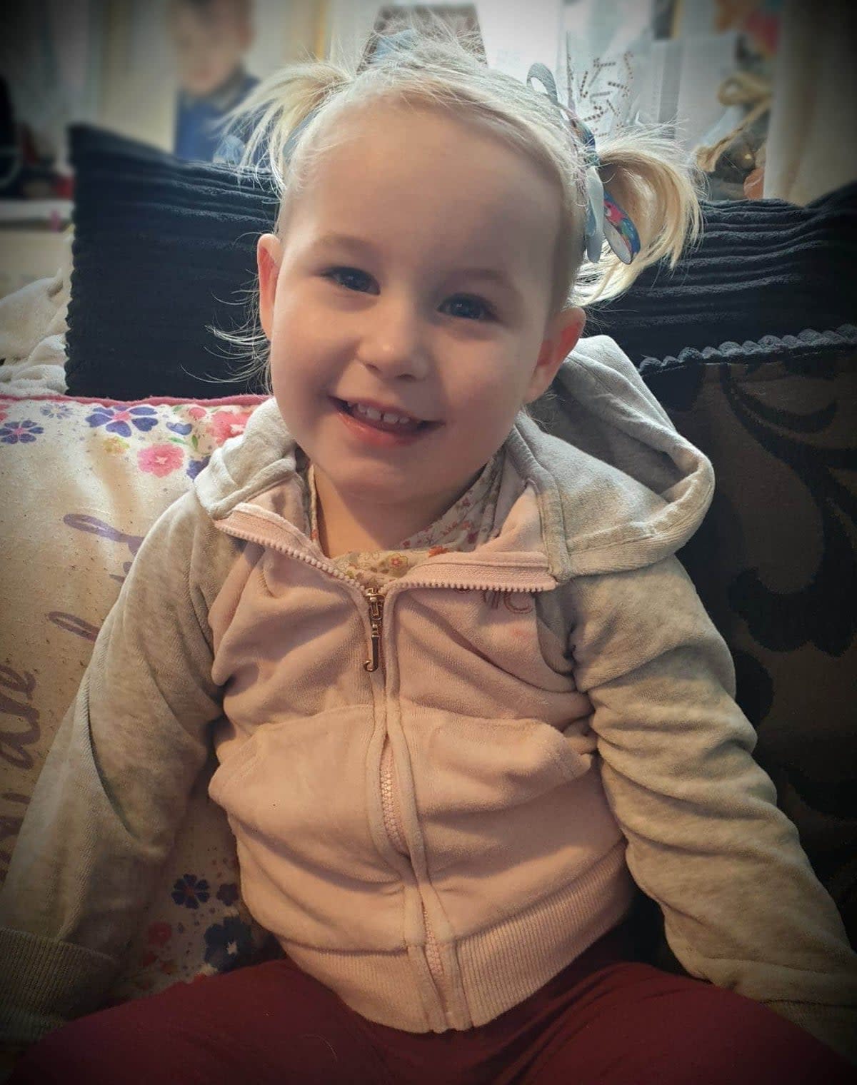 Two-year-old Lola James died after suffering a ‘catastrophic’ head injury at her home in Haverfordwest in July 2020 (Dyfed-Powys Police/PA) (PA Media)