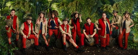 The cast of I'm a Celebrity...'s eighteenth series - Credit:  Joel Anderson/ITV
