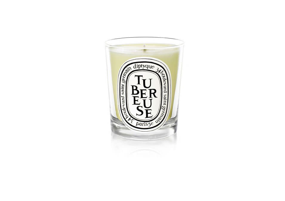 Diptyque is the Cadillac of fancy candles for many reasons, chief among them their exquisite packaging and divine scent (even before you light ‘em up). 