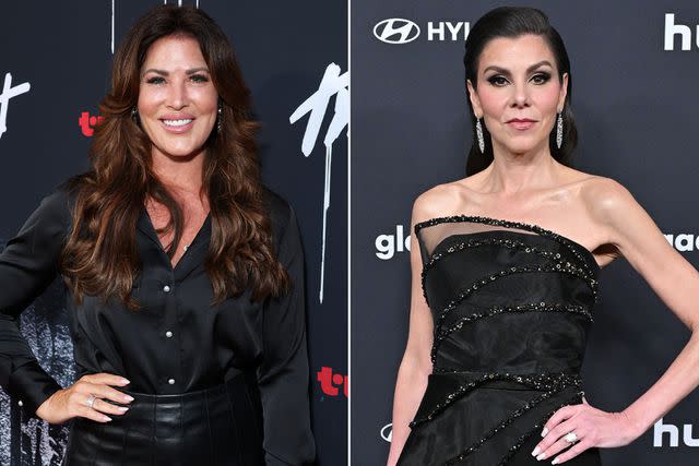 <p>JC Olivera/Strike Media via Getty; Axelle/Bauer-Griffin/FilmMagic</p> From left: Emily Simpson and Heather Dubrow