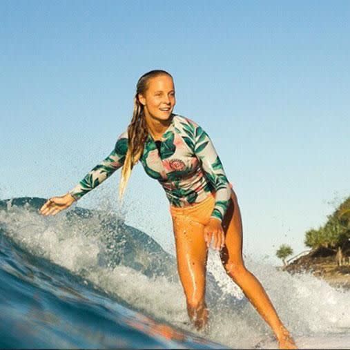 Isabella took out the 2016 Ericeira World Junior Championships in Portugal in January. Photo: Instagram