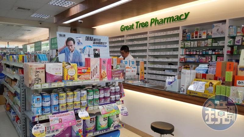 熱門藥局股大樹，為台灣據點最多的藥局，第1季營收創單季歷史新高。