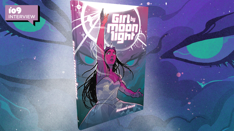 Image:  Girl by Moonlight | Illustrated by Lorne Colt